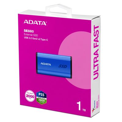 6. Externe SE880 SSD-Festplatte, 1 TB, USB 3.2 A/C Gen