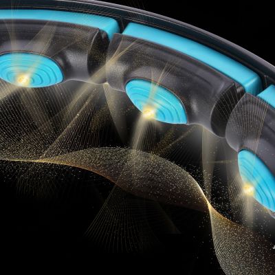 4. HHM17 HULA HOP SCHWARZ/TÜRKIS MIT MAGNETEN UND GEWICHT + HMS ZÄHLER