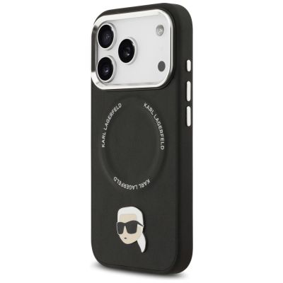 2. Karl Lagerfeld Karl Pin MagSafe Case für iPhone 17 Pro - Schwarz