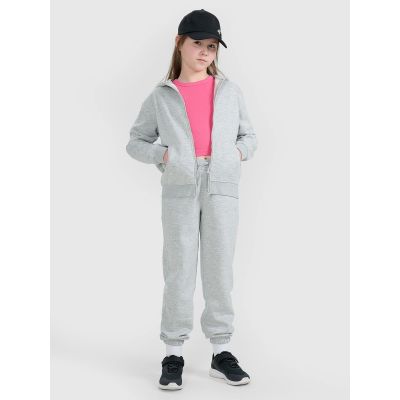3. Mädchen-Sweatshirt mit Kapuze, 4F 4FJWMM00TSWSF1861-25M