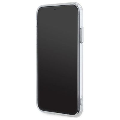 5. Karl Lagerfeld IML Metal Choupette Head MagSafe iPhone 11 Hülle - Weiß