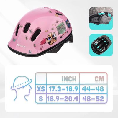 39. Kinderfahrradhelm METEOR KS06 little owl