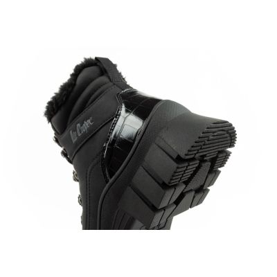 7. Lee Cooper Damen Winter Wandersportschuhe, isoliert, schwarz, hoch