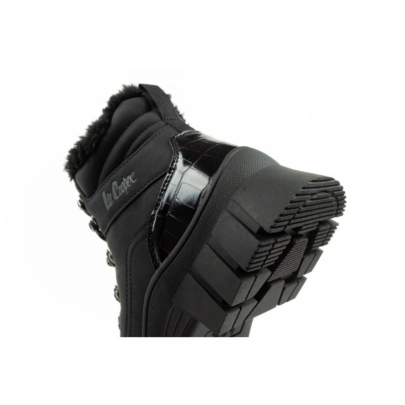 7. Lee Cooper Damen Winter Wandersportschuhe, isoliert, schwarz, hoch