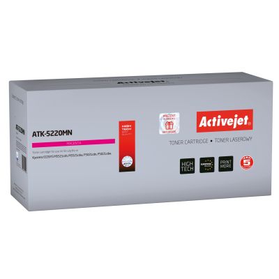 Activejet ATK-5220MN Toner (ersetzt Kyocera TK-5220M; Supreme; 1200 Seiten; rot)