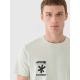4. Herren-T-Shirt mit Aufdruck, regulär, Größe 4F 4FRAW24TTSHM2603-47S