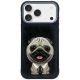 Nimmy Big Eyed Pet 2.0 Hunde-Hülle für iPhone 17 - Schwarz