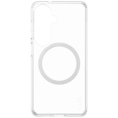 3. CARE by PanzerGlass Urban Explorer Transparente Hülle mit weißem Qi für Samsung Galaxy S26 - transparent