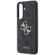 6. Guess Leder-Schutzhülle mit Metalllogo für Samsung Galaxy A57 5G – Schwarz