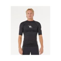 Lycra RIP CURL WAVES UPF PERF Kurzarm schwarz