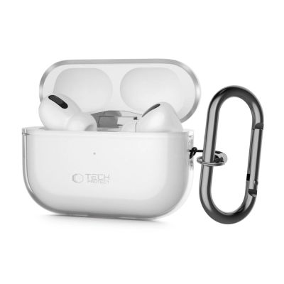 Tech-Protect FlexAir-Hülle für Apple AirPods Pro 1 / 2 – transparent