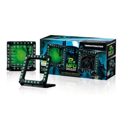 6. THRUSTMASTER MFD COUGAR 2960708 Cockpit Panel Kit (PC; Schwarz)