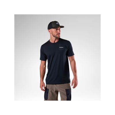 ROSSIGNOL M Graphic Active Tee Herren-T-Shirt Schwarz
