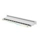 10. LANBERG Patchpanel, 24 Ports, 1 HE, 19" CAT.7 FTP, Grau, PPS7-1024-S