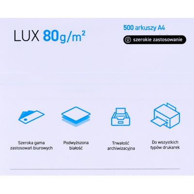 2. POLLUX Kopierpapier (A4; 80 g/m²; 500 Blatt; weiß, matt)