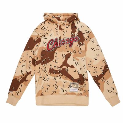 Mitchell & Ness NBA Chicago Bulls Camo Reflektierender Hoodie
