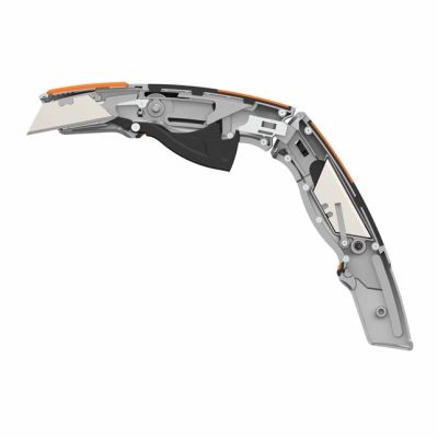 4. Fiskars 1062938 Schwarz-Oranges Rasiermesser