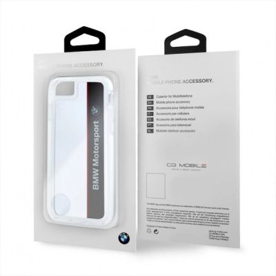 5. BMW Motorcase Hülle für iPhone 7 / 8 / SE 2020 / SE 2022 - Transparent Schwarz