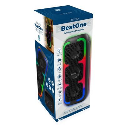7. SQUEAK KARAOKE LAUTSPRECHER BEATONE BLUETOOTH 5.3, 45W FM-RADIO, MICROSD, AUX, USB, USB-C SQ1009