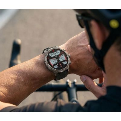 15. Smartwatch Gravity Silbernes Armband + Armband GT41-3