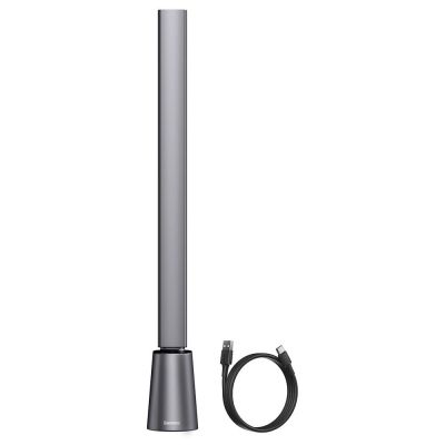 8. Baseus Smart Eye kabellose LED-Schreibtischlampe mit Akku 2200 mAh grau (DGZG-0G)