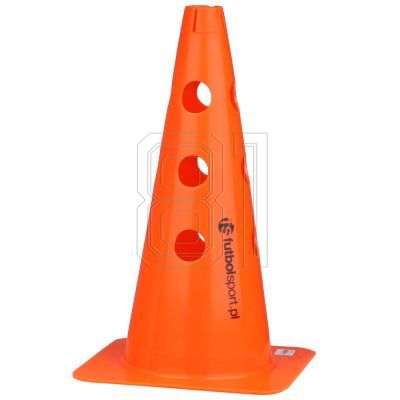 Orange cone with holes 37.5 cm