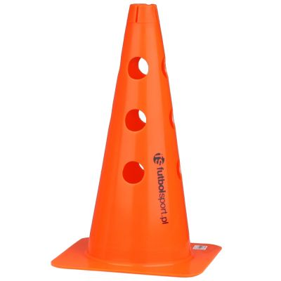 Verkehrsleitkegel mit Löchern 37,5 cm orange