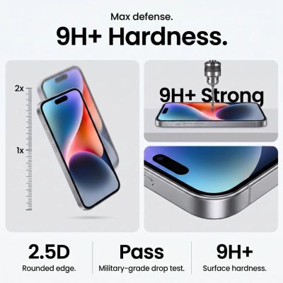 10. Tech-Protect OneTouch Set+ 2er-Pack Schutzglas für iPhone 18 Pro Max / 17 Pro Max