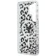 7. Guess IML Leopard Print Dreieckige MagSafe Hülle für Samsung Galaxy S26 Ultra - Schwarz