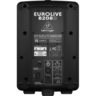 2. Behringer EUROLIVE B208D Beschallungsanlage (PA) 2-Wege (000-97701-00010)