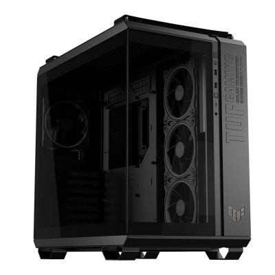 2. Asus TUF GAMING GT502 HORIZON TG ARGB SCHWARZES Gehäuse
