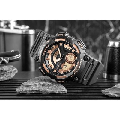 6. CASIO Gerton AEQ-110W-1A3VDF Herrenuhr + Box
