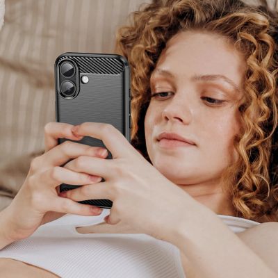 7. Carbon Case für iPhone 17 - Schwarz