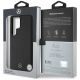 8. Mercedes Leather Debossed Lines MagSafe Hülle für Samsung Galaxy S25 Ultra - Schwarz