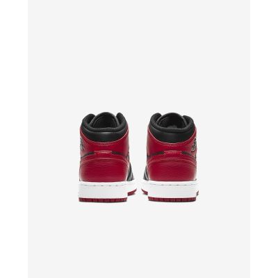 5. Air Jordan 1 Mid Banned GS Retro-Schuhe - 554725-074