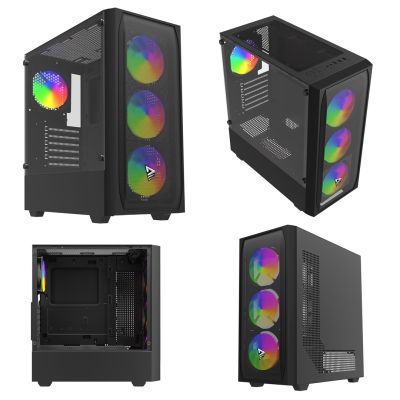 7. SAVIO NOCTIS FLOW RGB COMPUTERGEHÄUSE