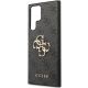 6. Guess GUHCS23L4GMGGR S23 Ultra S918 grau/grau Hardcase 4G Big Metal Logo