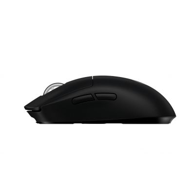 2. Logitech G Pro X Superlight Gaming-Maus, kabellos, rechte Seite, RF, 25600 DPI