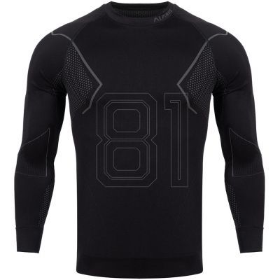5. Alpinus Active Base Layer Thermoaktives T-Shirt Schwarz und Grau M GT43189