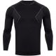 5. Alpinus Active Base Layer Thermoaktives T-Shirt Schwarz und Grau M GT43189