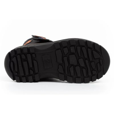 7. Lee Cooper Kinder-Winterstiefel, Schneestiefel, schwarz, gefüttert, mit Klettverschluss