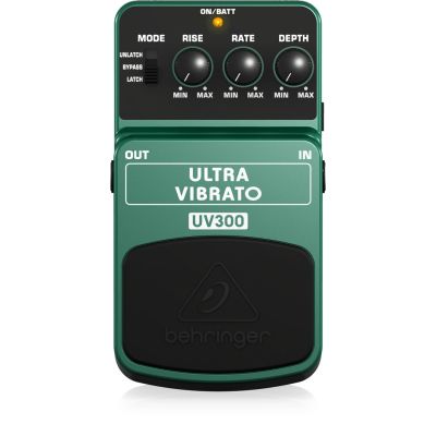 3. Behringer UV300 Effektpedal Expression-Pedal Grün, Schwarz