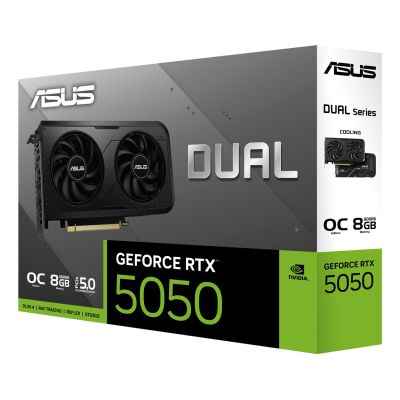 9. Grafikkarte ASUS DUAL RTX 5050 8GB OC