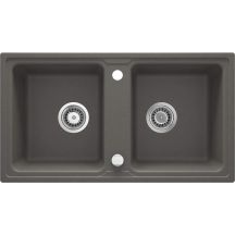 Granitspüle, 2 Becken, ZQZ T203 5908212096581