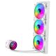 4. GameMax ICEBURG 360 INFINITY WH Computer-Kühlsystem Prozessor All-in-One Flüssigkeitskühler 12 cm Weiß 1 Stück.