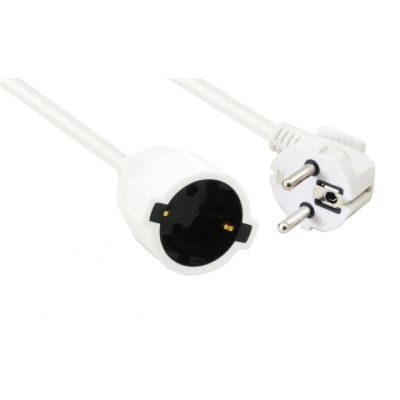 Helos 262881 Stromkabel Weiß 25 m