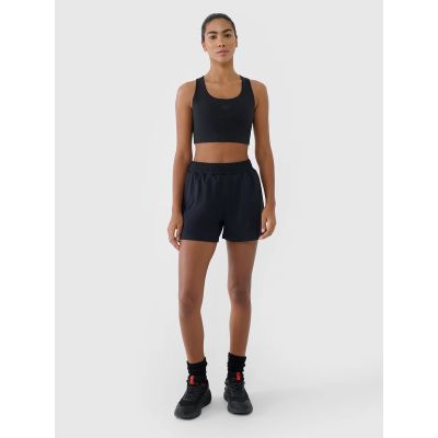 4. Schnelltrocknende Trainingsshorts für Damen 4F 4FWMM00TFSHF1309-20S