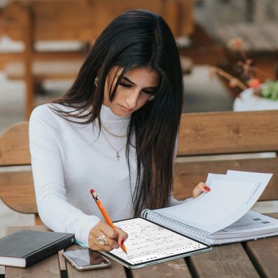 4. Metapen Pencil Air8 Pro X Stylus für iPad – Orange