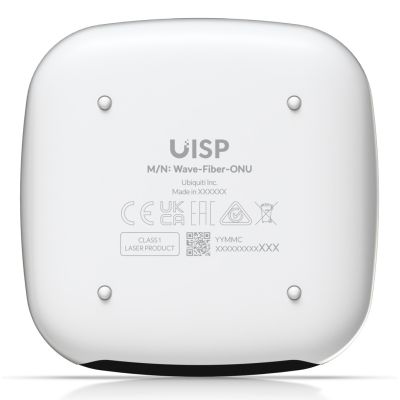 4. Ubiquiti WaveFiber ONU Netzwerk-Konverter 2488 Mbit/s 1490 nm Schwarz, Weiß