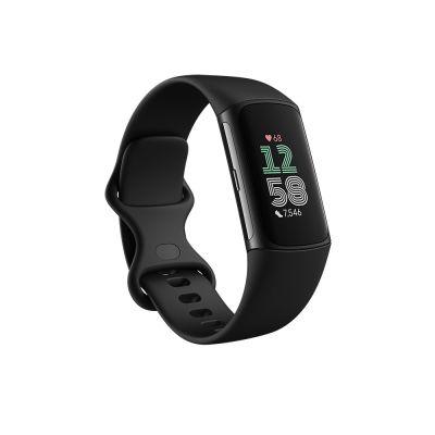 2. Fitbit Charge 6 Aktivitätstracker mit Silikonarmband, Obsidian, Bluetooth, NFC, 37,64 g